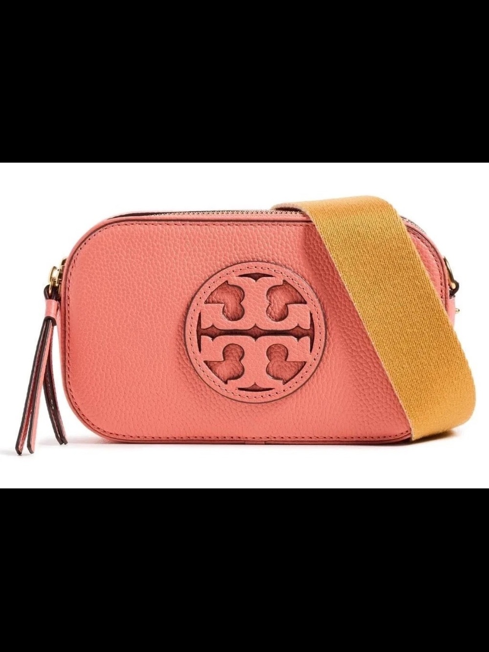 NWT Tory Burch Miller Mini Crossbody Bag | Coral Crush - Picture 3 of 14